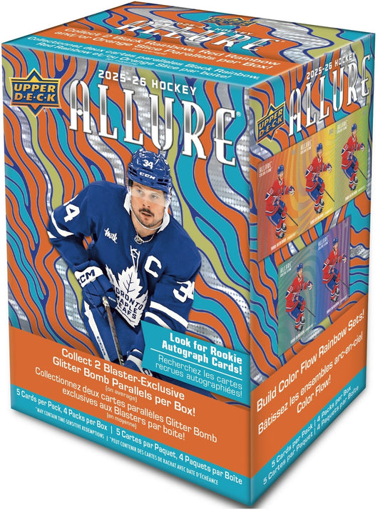 2025 - 26 UPPER DECK ALLURE HOCKEY BLASTER BOX - GamesLand Canada