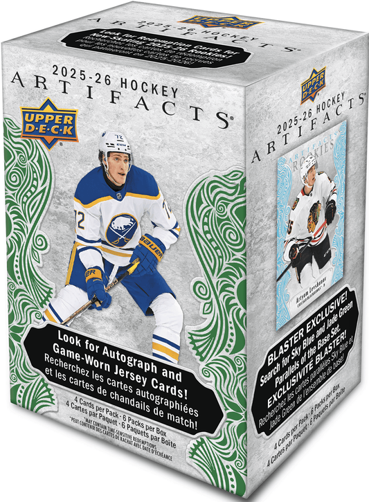 2025 - 26 Upper Deck Artifacts Blaster Box - GamesLand Canada