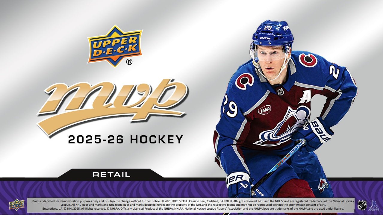 2025 - 26 UPPER DECK MVP HOCKEY RETAIL BOX - GamesLand Canada