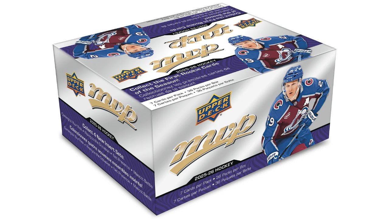 2025 - 26 UPPER DECK MVP HOCKEY RETAIL BOX - GamesLand Canada