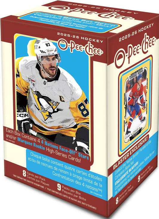 2025 - 26 UPPER DECK O - PEE - CHEE HOCKEY BLASTER BOX - GamesLand Canada