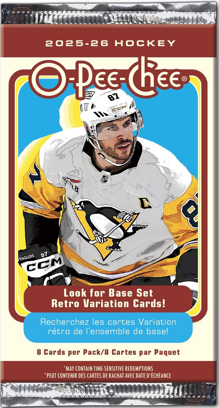 2025 - 26 UPPER DECK O - PEE - CHEE HOCKEY BLASTER BOX - GamesLand Canada