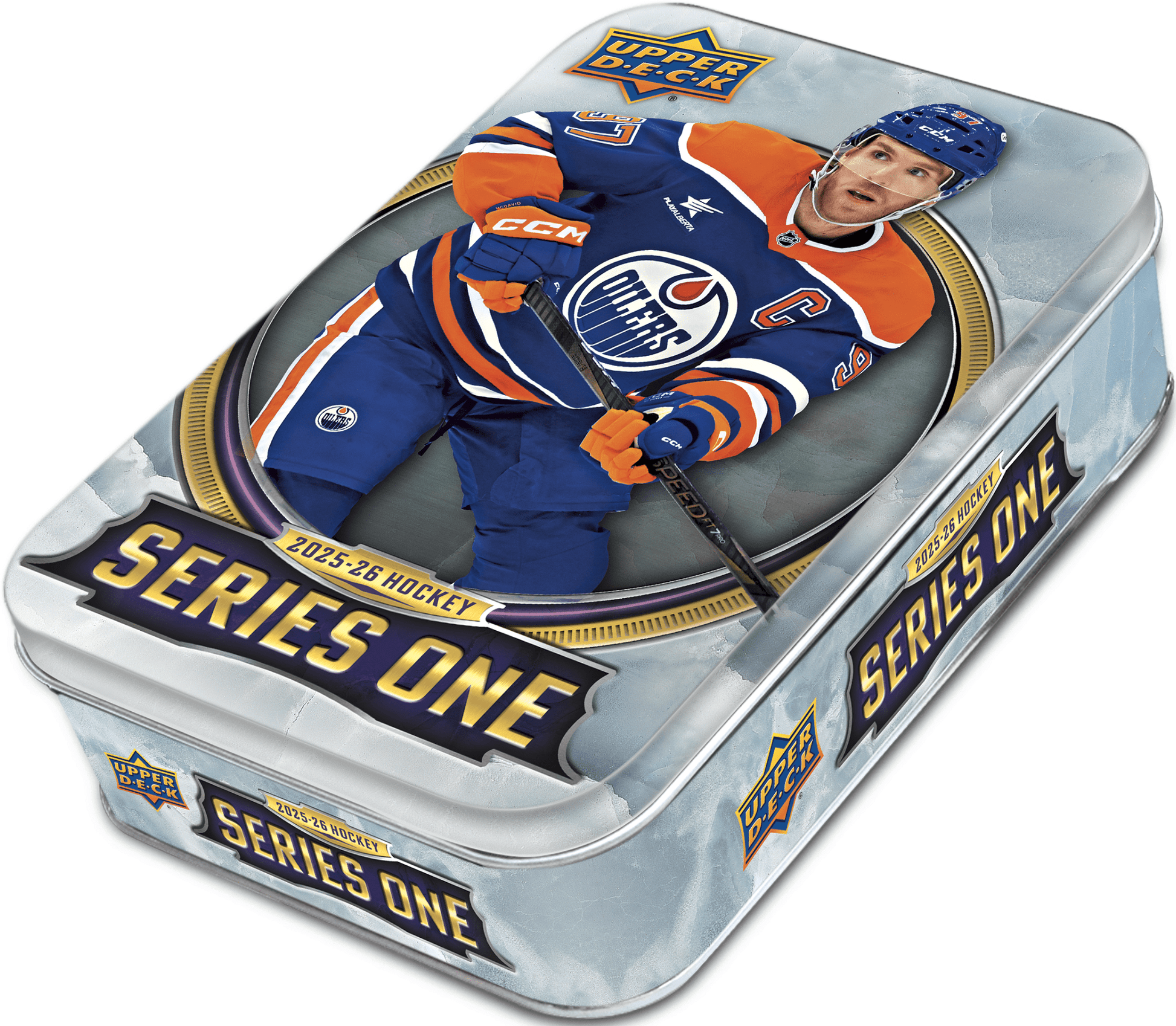 2025 - 26 UPPER DECK SERIES 1 HOCKEY TIN - GamesLand Canada