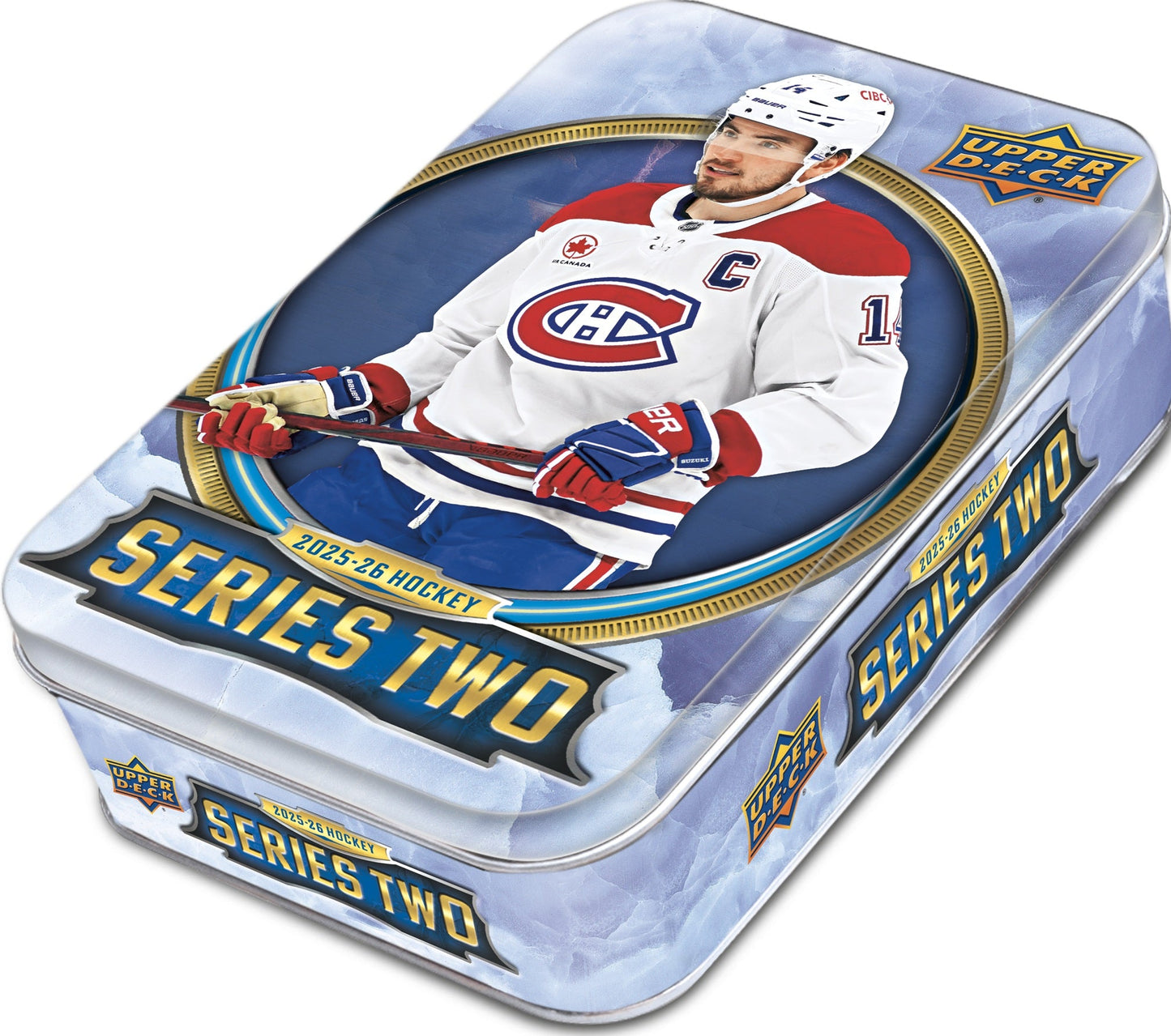 2025 - 26 UPPER DECK SERIES 2 HOCKEY TIN - GamesLand Canada