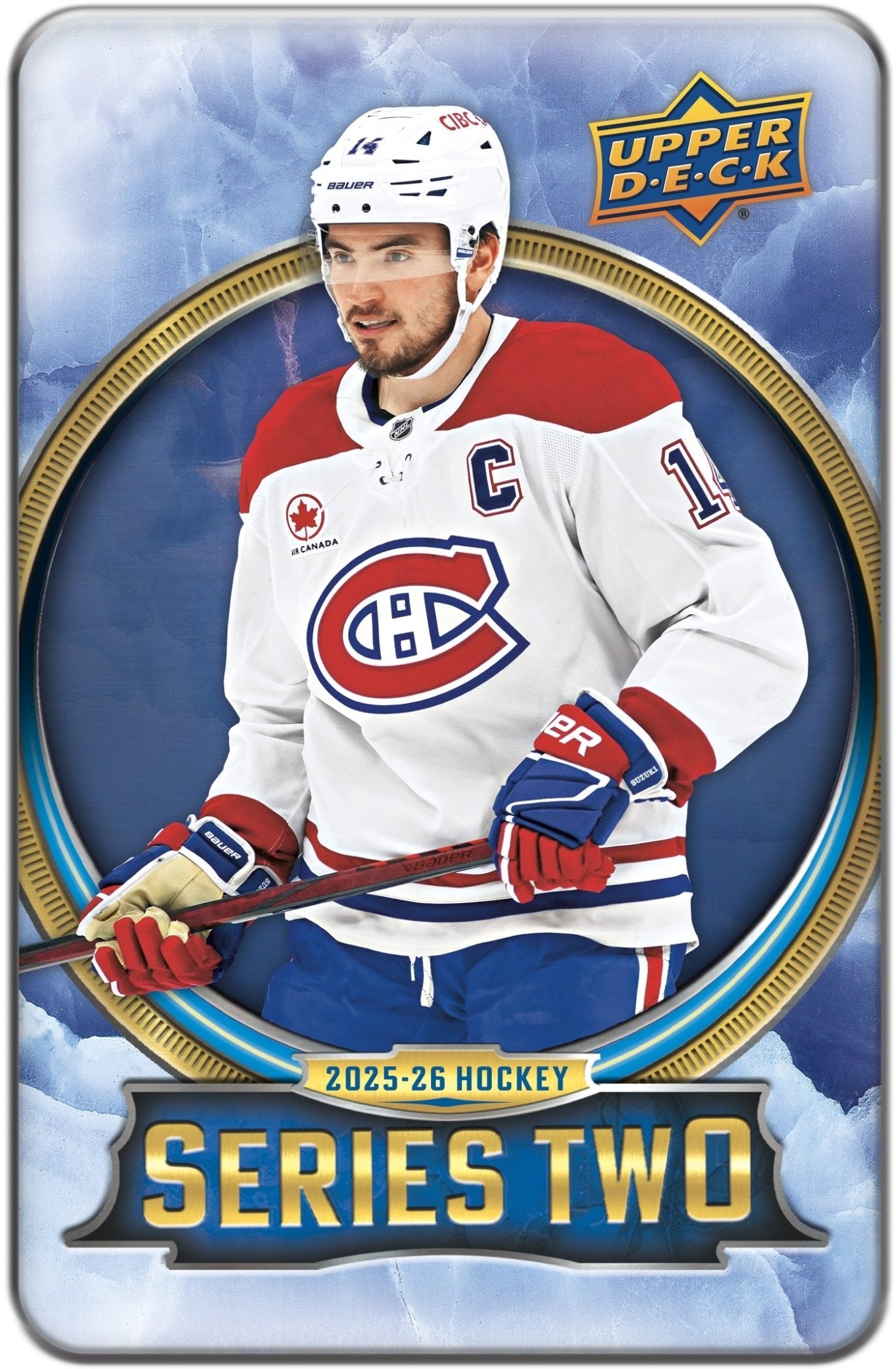 2025 - 26 UPPER DECK SERIES 2 HOCKEY TIN - GamesLand Canada