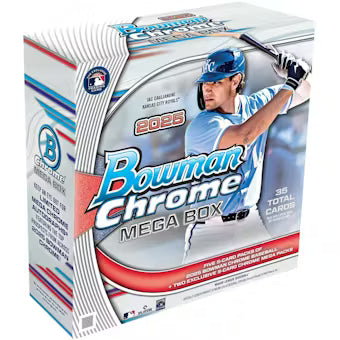 2025 Bowman Chrome Baseball Mega Box