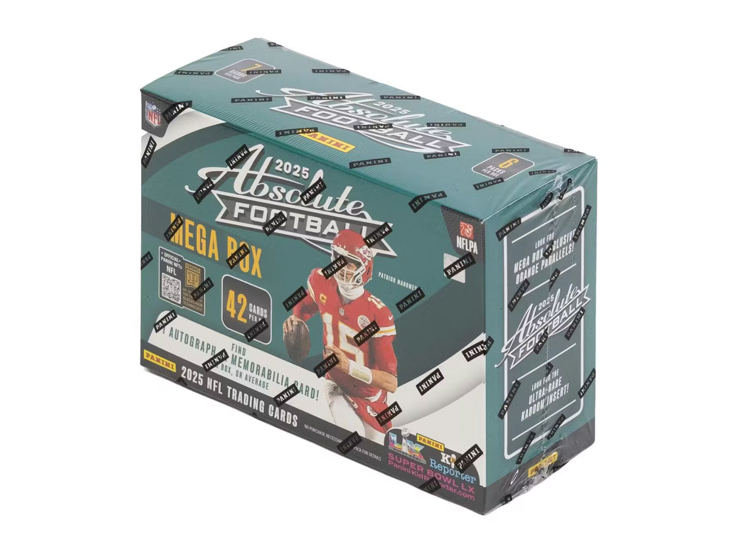 2025 Panini Absolute Football Mega Box (Orange Parallels!)