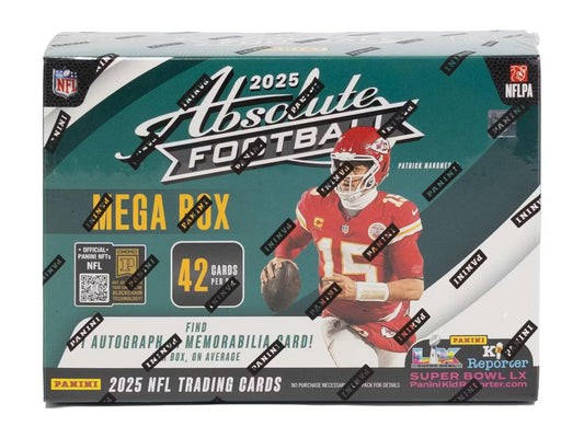 2025 Panini Absolute Football Mega Box (Orange Parallels!)