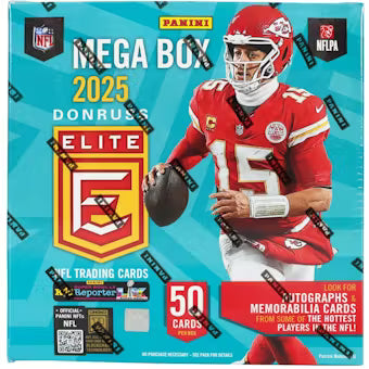 2025 Panini Donruss Elite Football Mega Box (Lavendar Parallels!)