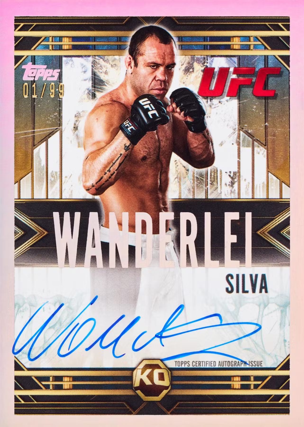 2025 Topps Knockout UFC Hobby Box