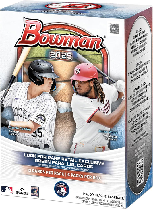 2025 Bowman Baseball 6 - Pack Blaster Box - GamesLand Canada