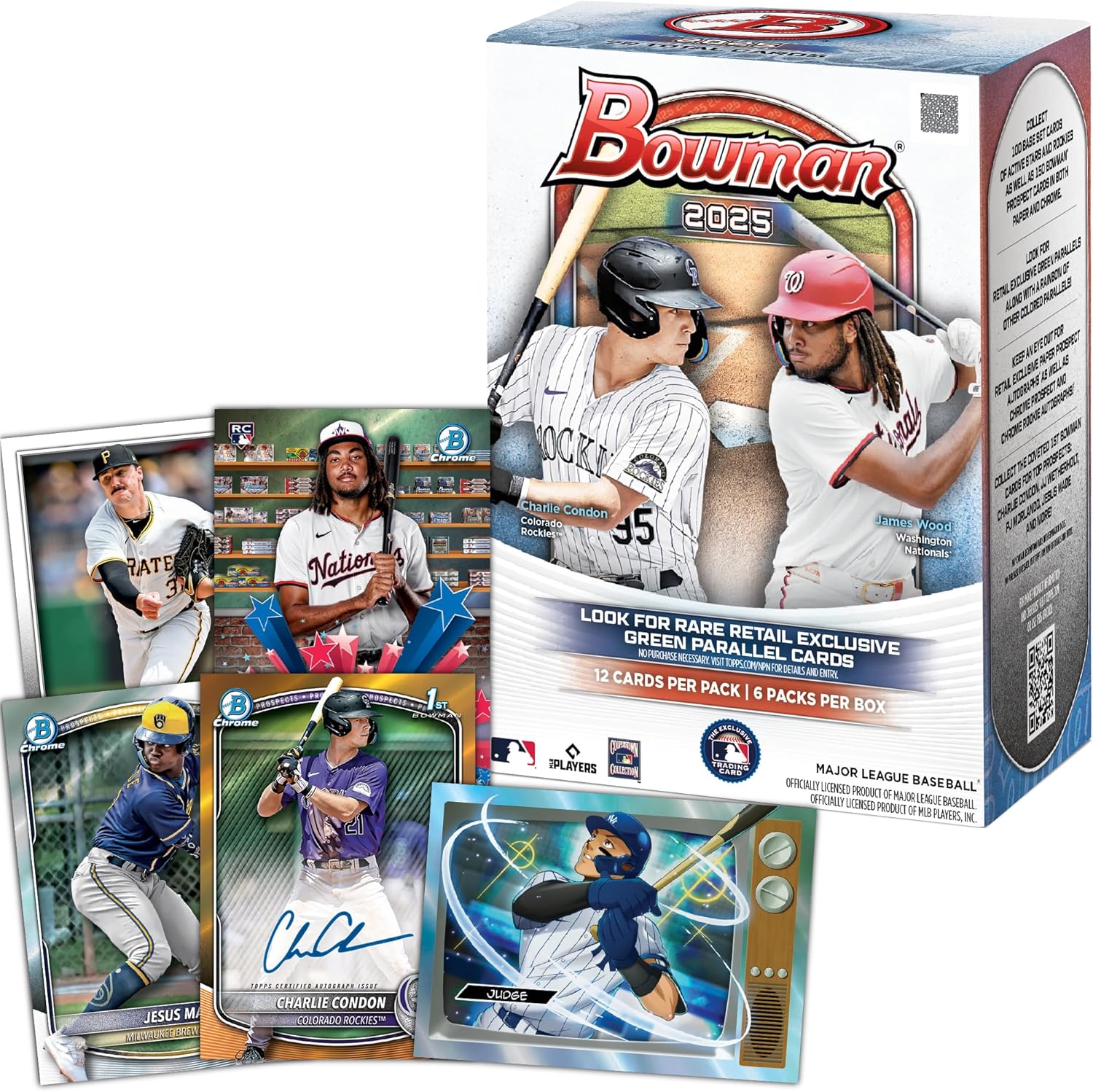 2025 Bowman Baseball 6 - Pack Blaster Box - GamesLand Canada