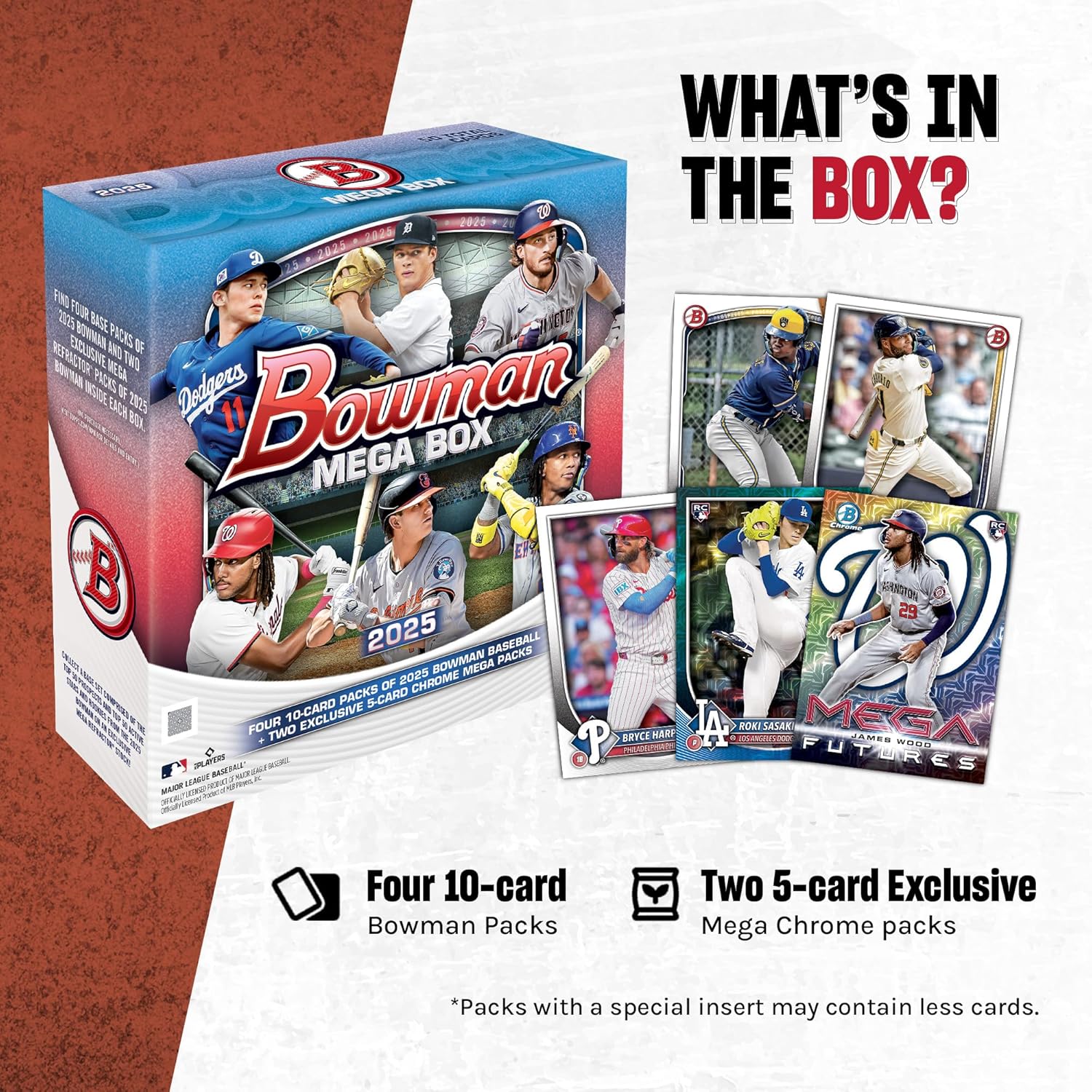2025 Bowman Baseball Mega Box - GamesLand Canada