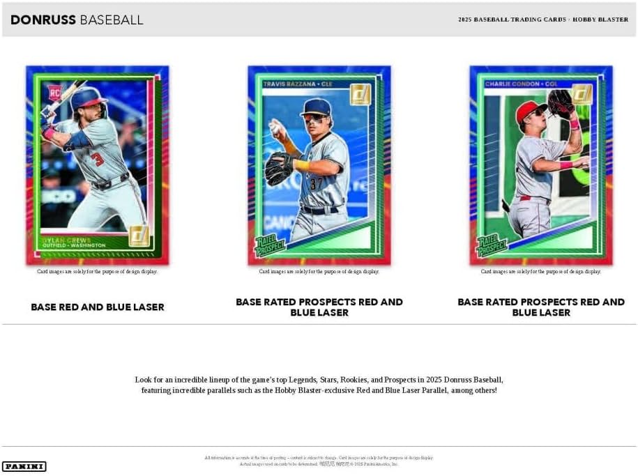 2025 Panini Donruss Baseball 6 - Pack Blaster Box - GamesLand Canada