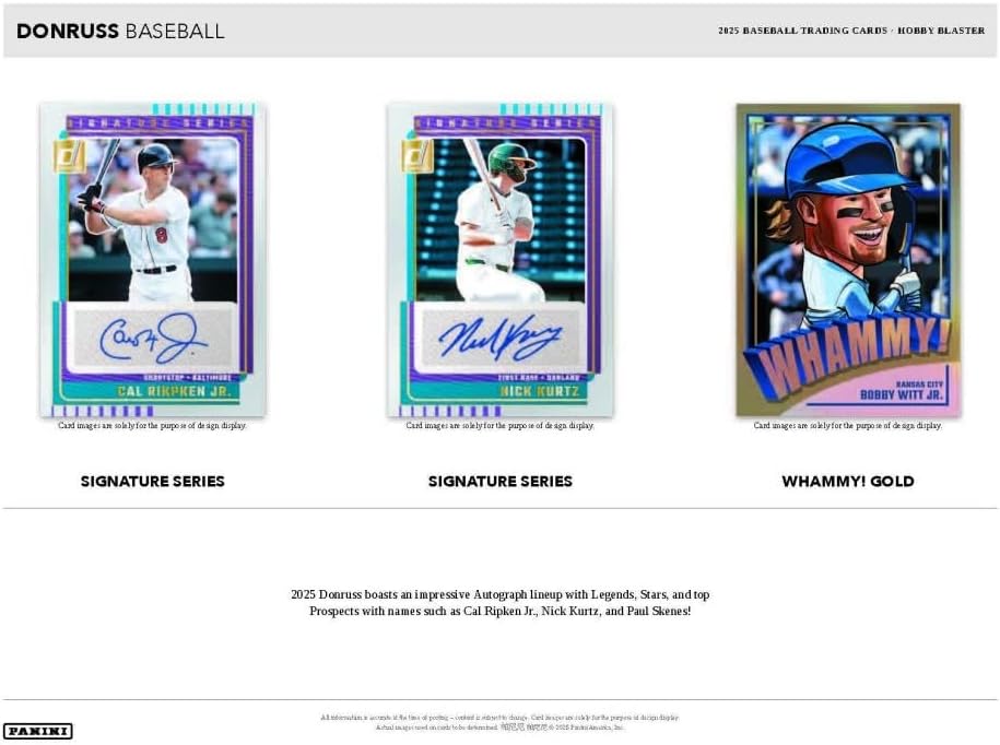 2025 Panini Donruss Baseball 6 - Pack Blaster Box - GamesLand Canada