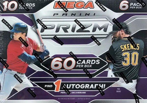 2025 Panini Prizm Baseball Mega Box (Green Ice Prizms) - GamesLand Canada