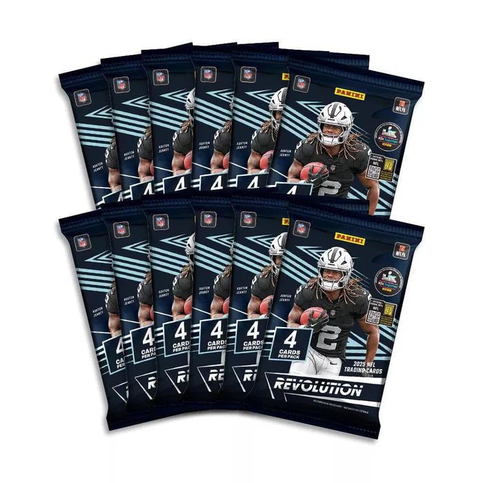 2025 Panini Revolution Football Mega Box (Storm Parallels!) - GamesLand Canada