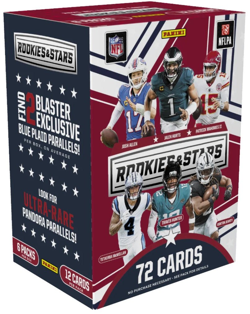 2025 PANINI ROOKIES & STARS H2 FOOTBALL BLASTER BOX - GamesLand Canada