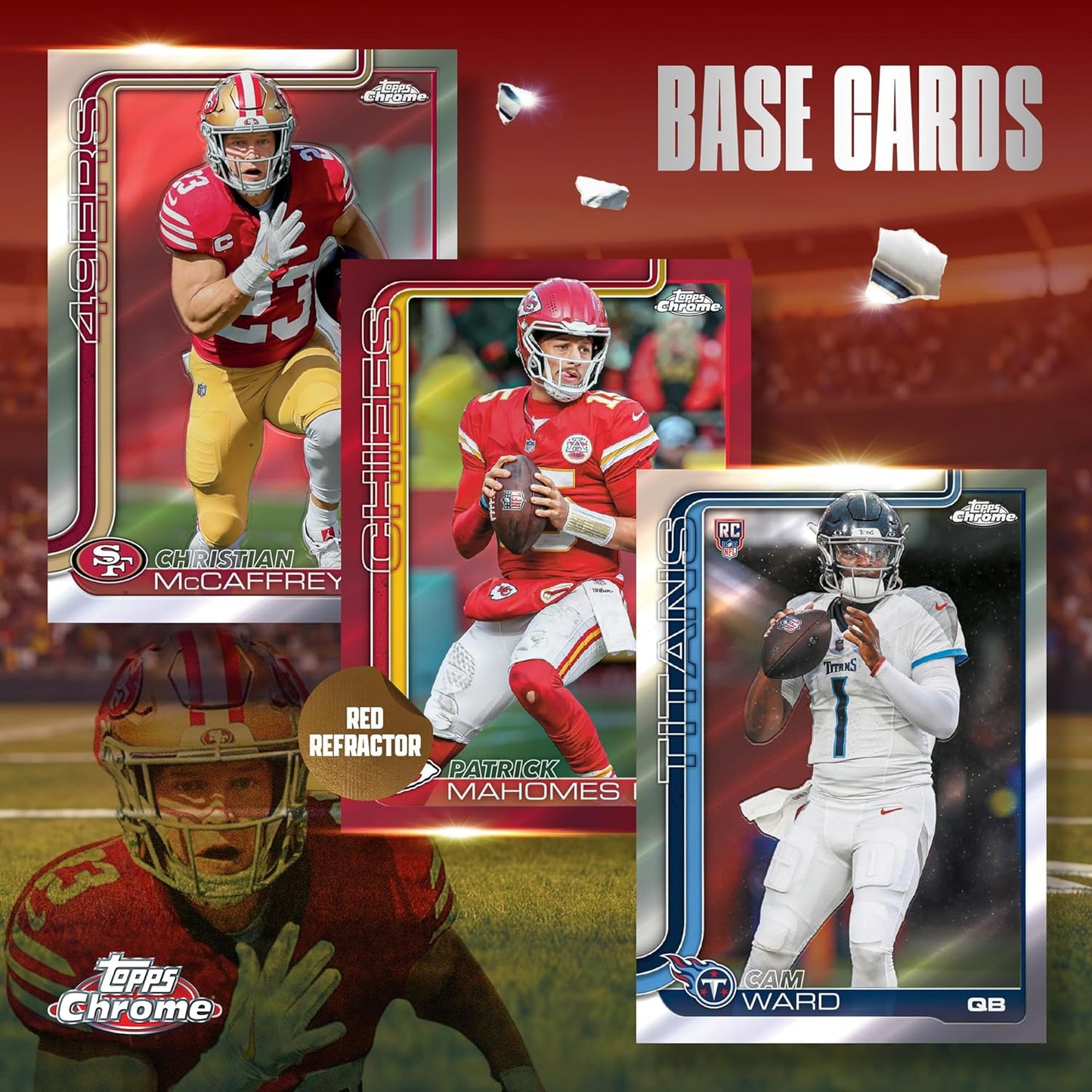 2025 Topps Chrome Football Mega Box - GamesLand Canada