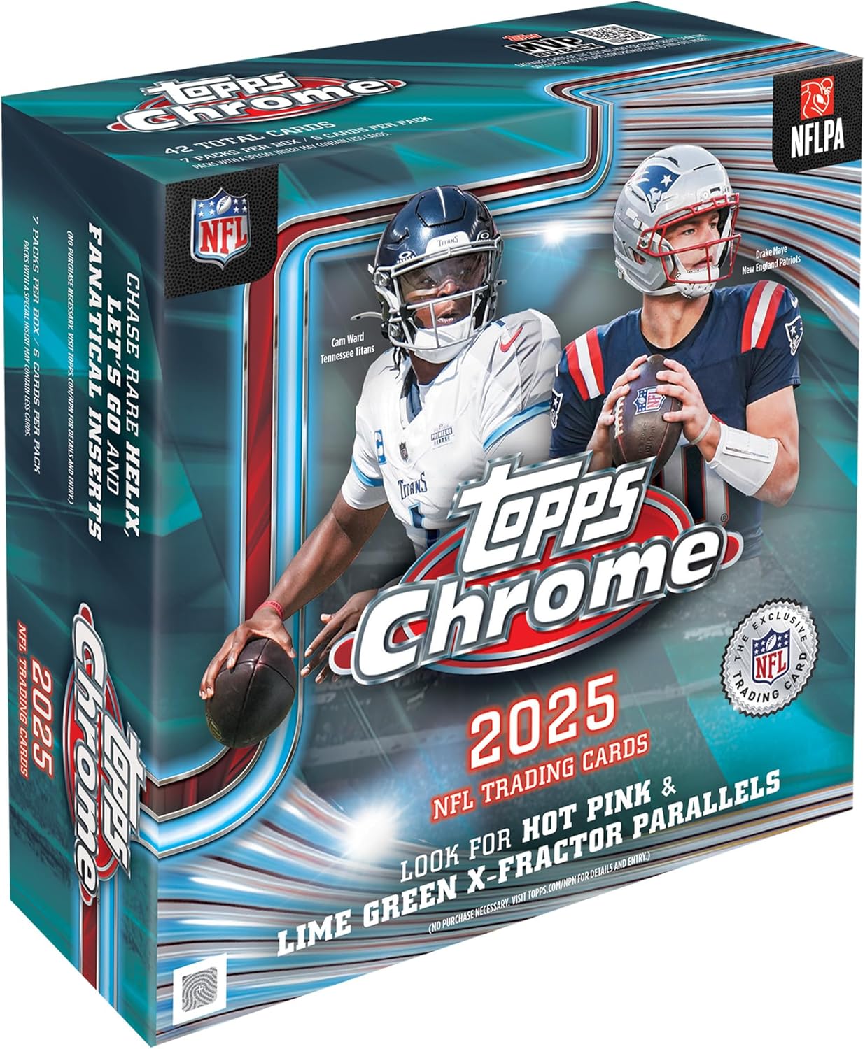 2025 Topps Chrome Football Mega Box - GamesLand Canada