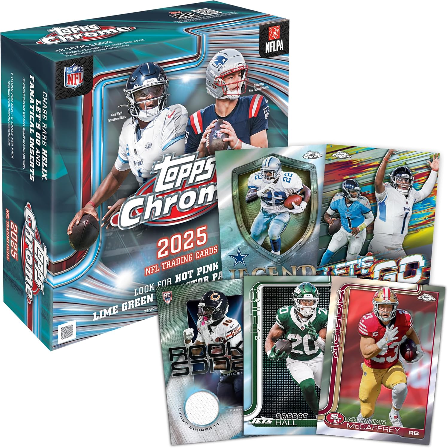 2025 Topps Chrome Football Mega Box - GamesLand Canada