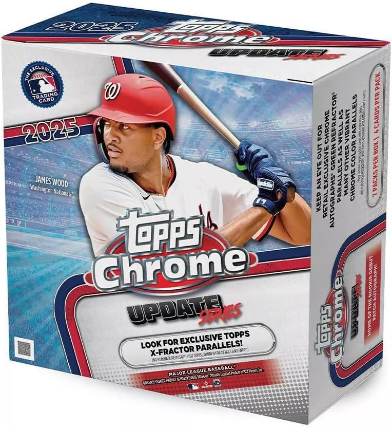 2025 Topps Chrome Update Series Baseball Mega Box - GamesLand Canada