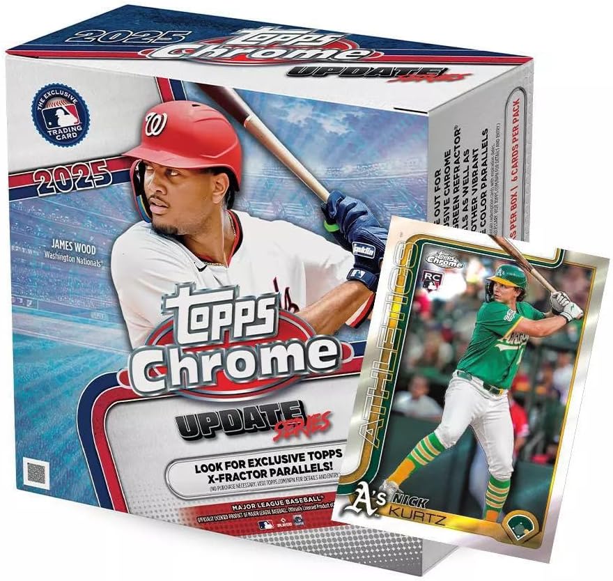 2025 Topps Chrome Update Series Baseball Mega Box - GamesLand Canada
