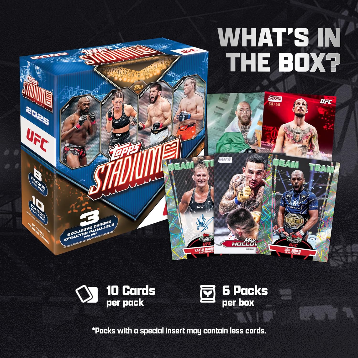 2025 Topps Stadium Club UFC Mega Box - GamesLand Canada