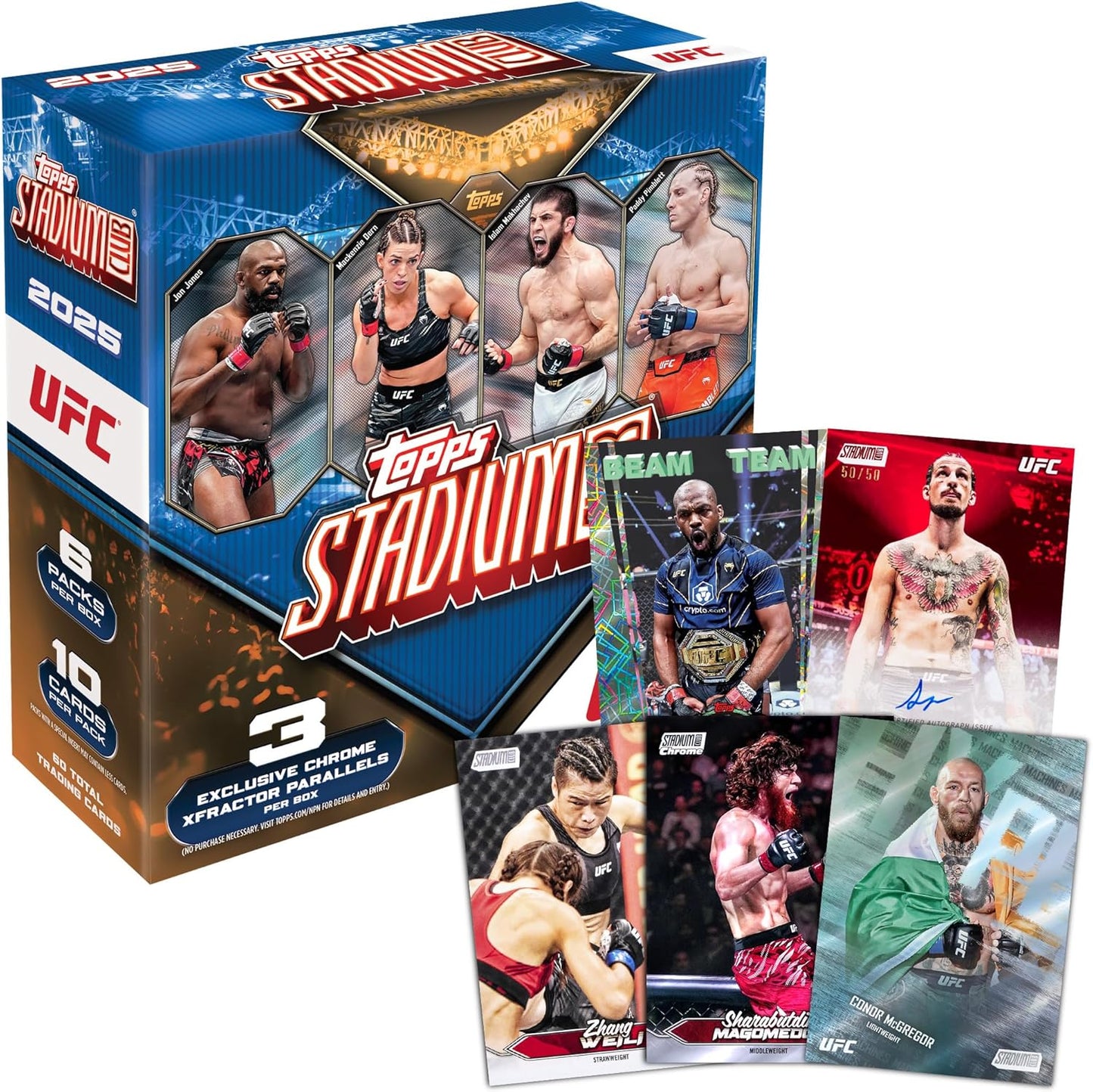 2025 Topps Stadium Club UFC Mega Box - GamesLand Canada
