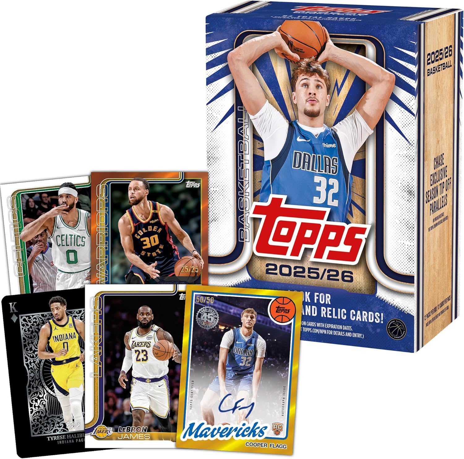 2025/26 Topps Basketball 7 - Pack Blaster Box - GamesLand Canada