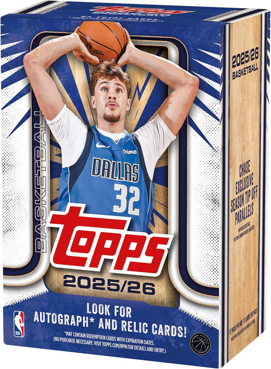 2025/26 Topps Basketball 7 - Pack Blaster Box - GamesLand Canada