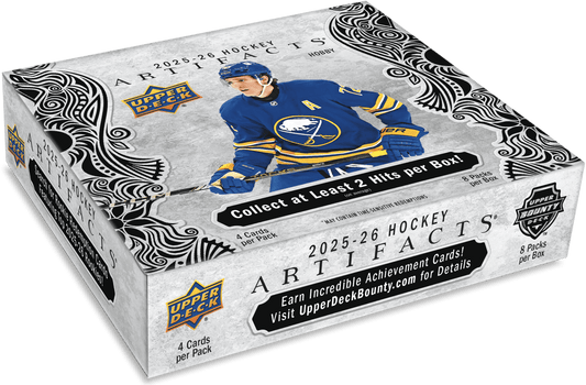 2025/26 Upper Deck Artifacts Hockey Hobby Box - GamesLand Canada
