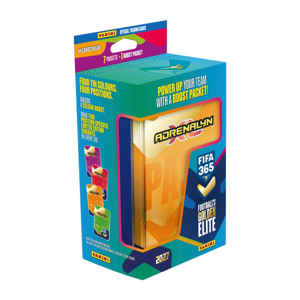 2026-27 PANINI ADRENALYN XL FIFA 365 CARDS – MEGA TIN - GamesLand Canada