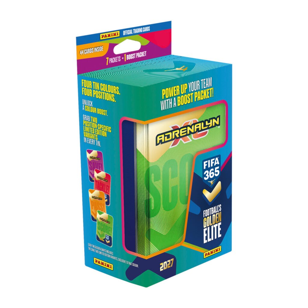 2026-27 PANINI ADRENALYN XL FIFA 365 CARDS – MEGA TIN - GamesLand Canada