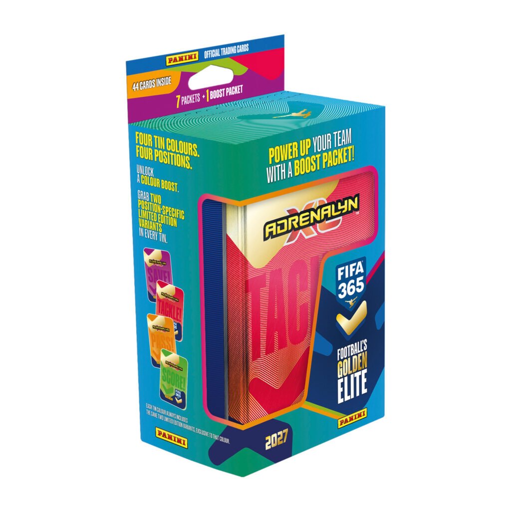 2026-27 PANINI ADRENALYN XL FIFA 365 CARDS – MEGA TIN - GamesLand Canada