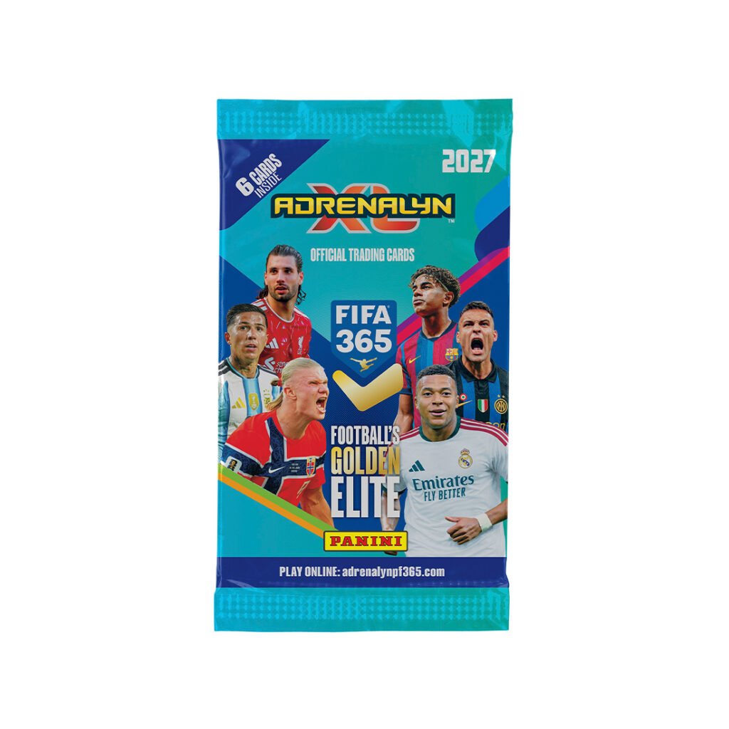 2026-27 PANINI ADRENALYN XL FIFA 365 CARDS – MEGA TIN - GamesLand Canada