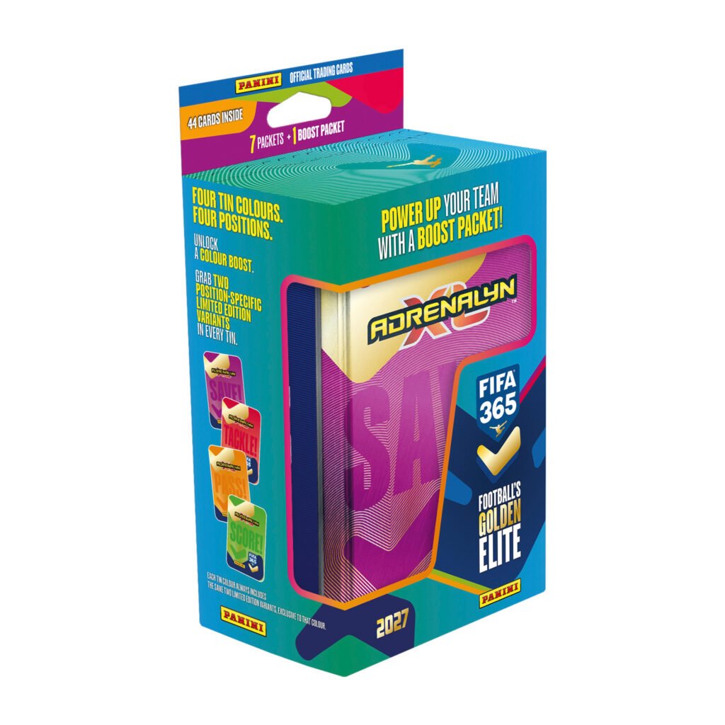 2026-27 PANINI ADRENALYN XL FIFA 365 CARDS – MEGA TIN - GamesLand Canada