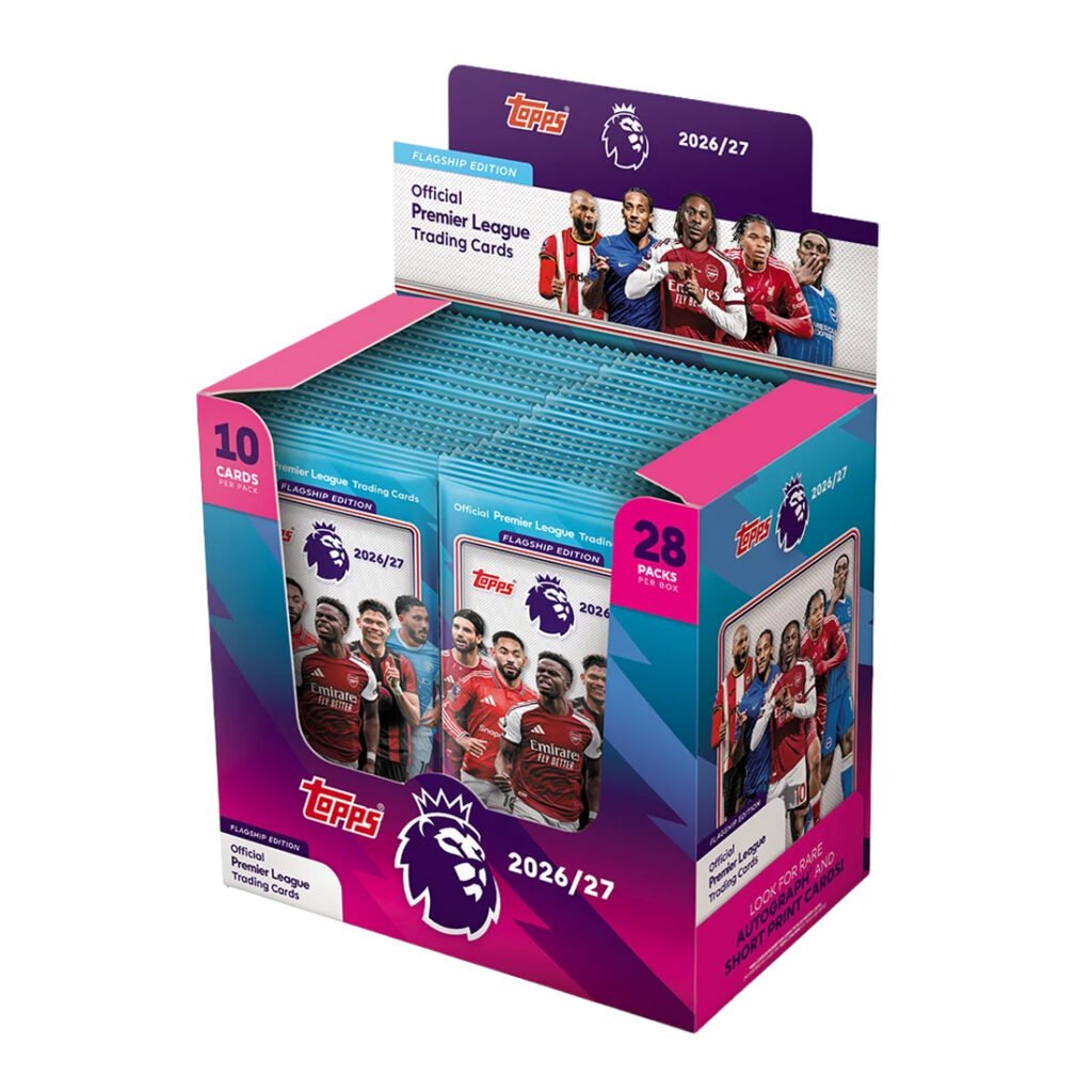 2026-27 TOPPS PREMIER LEAGUE FLAGSHIP CARD PACK - GamesLand Canada