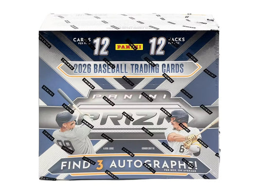 2026 PANINI PRIZM BASEBALL HOBBY BOX - GamesLand Canada