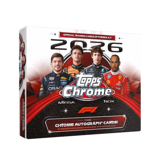 2026 TOPPS CHROME FORMULA 1 CARDS – MEGA BOX - GamesLand Canada