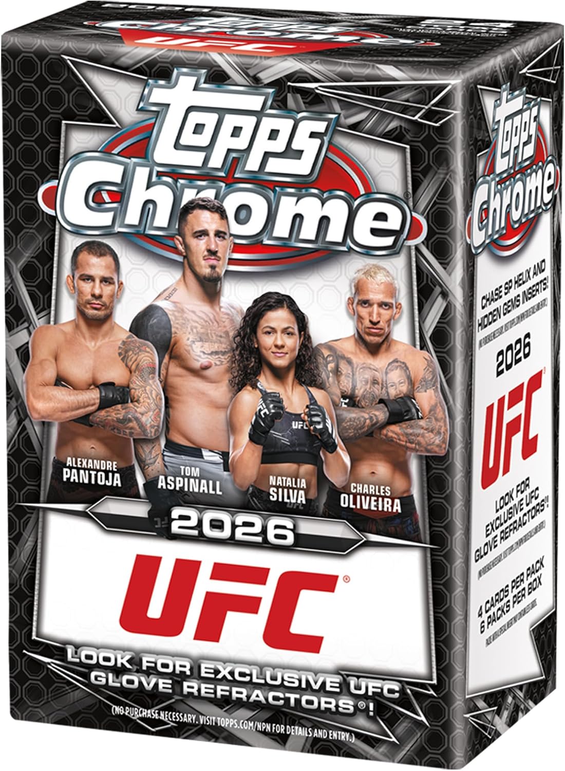 2026 Topps Chrome UFC Blaster Box - GamesLand Canada