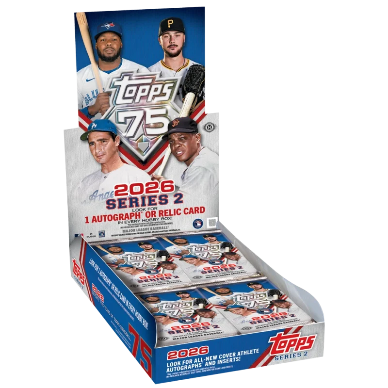 2026 Topps Series 2 Baseball Hobby Box - GamesLand Canada