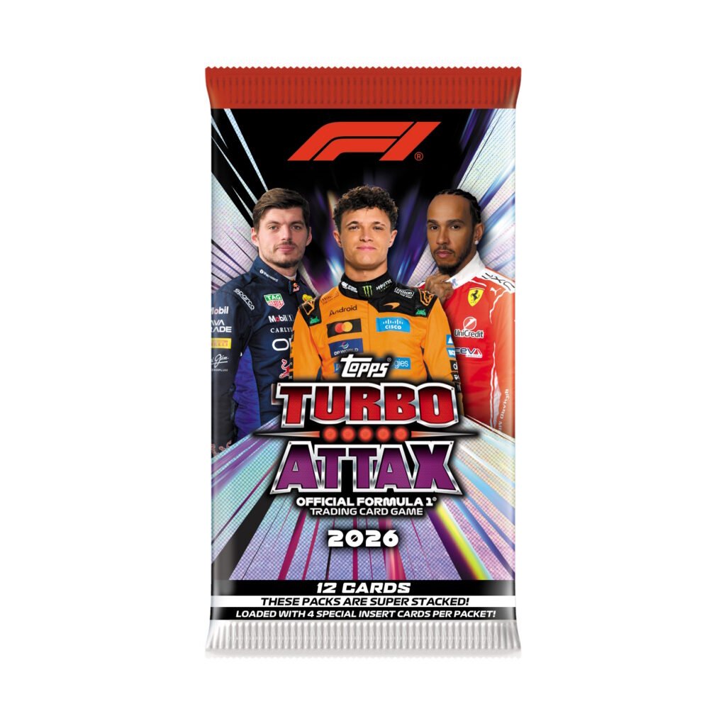 2026 TOPPS TURBO ATTAX FORMULA 1 CARDS – SUPER TIN - GamesLand Canada