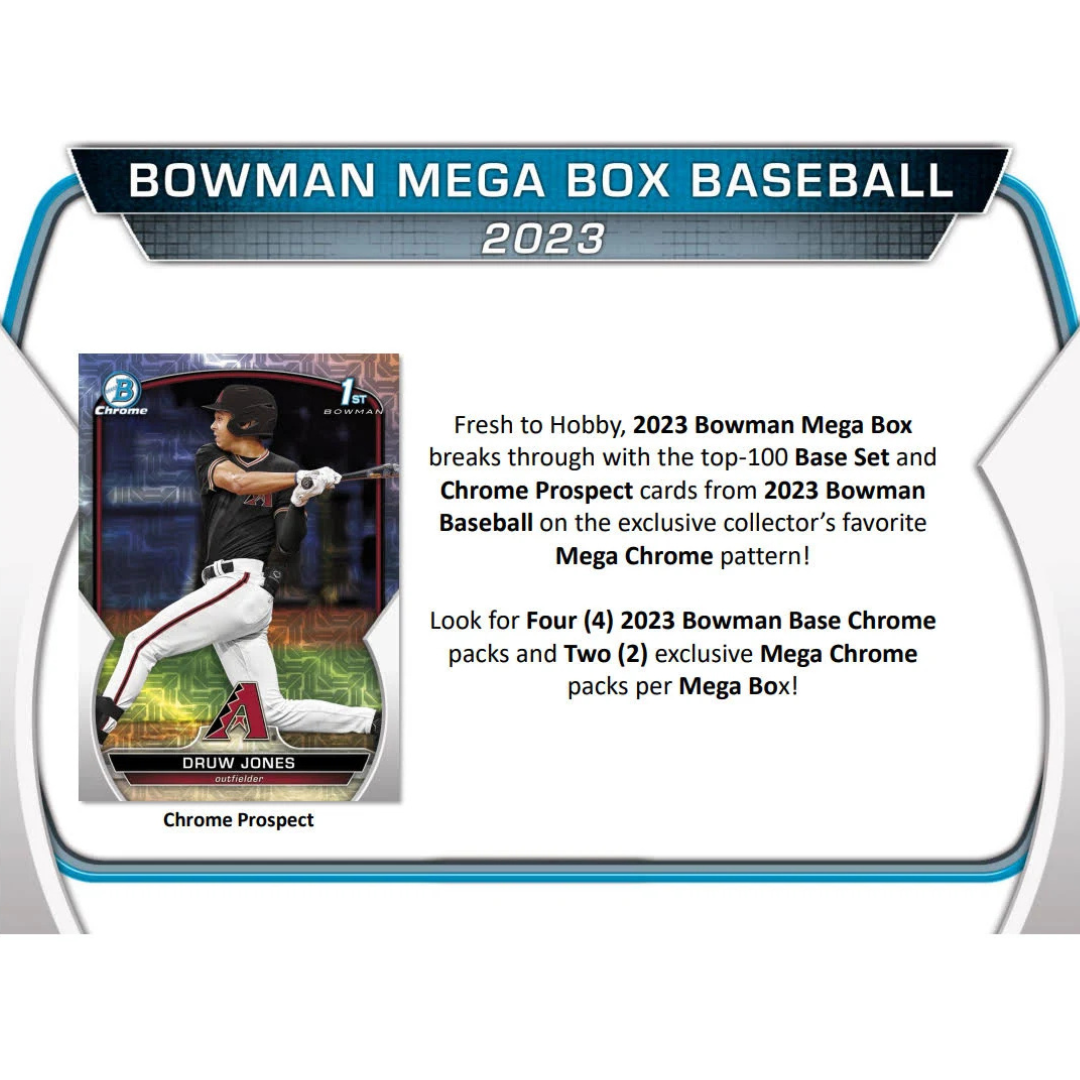 2023 Bowman Baseball Mega Box