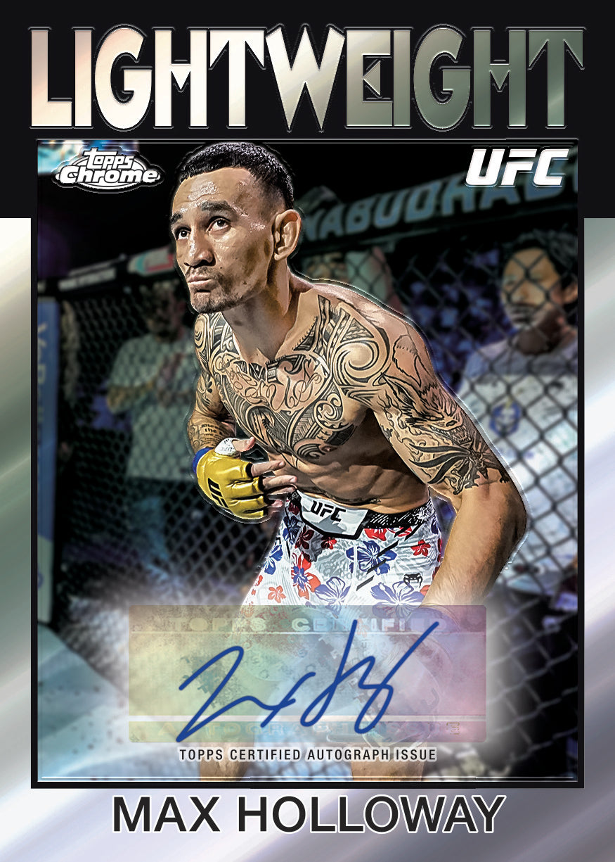 2026 Topps Chrome UFC Hobby Box