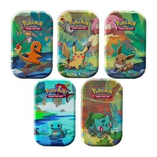 Pokémon TCG: Kanto Friends Mini Tin (1 Random Tin)