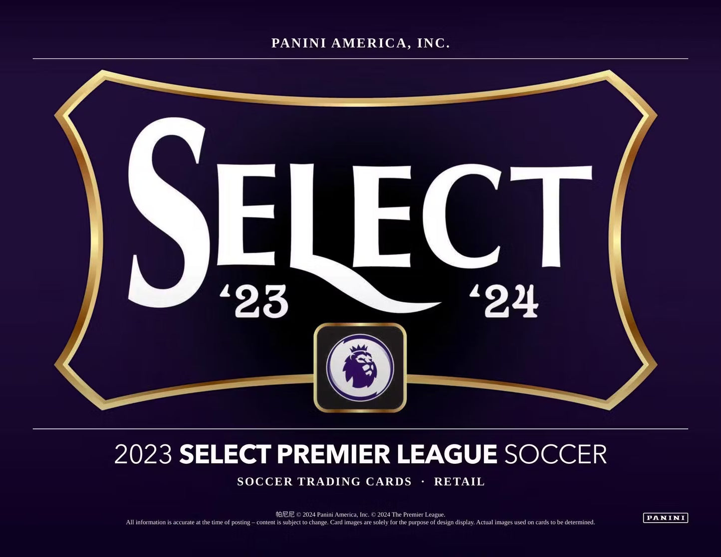 2023/24 Panini Select Premier League EPL Soccer 6-Pack Blaster Box