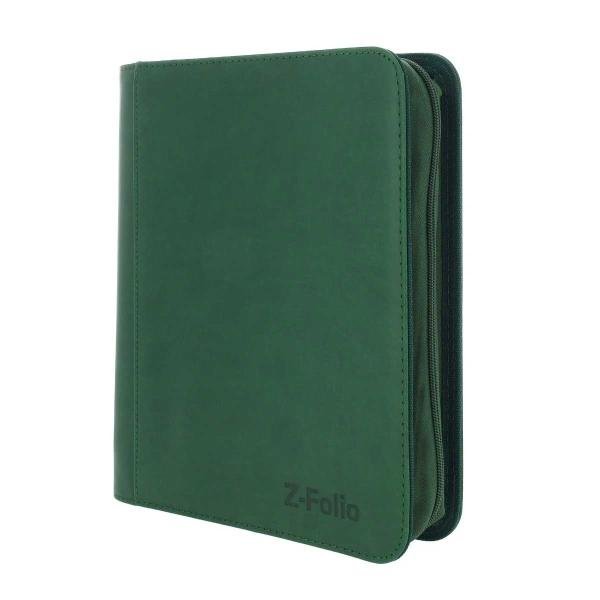 4-POCKET Z-FOLIO LX ALBUM TOPLOADERS GREEN - GamesLand Canada