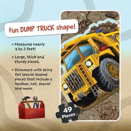 FLOOR PUZZLE DUMP TRUCK