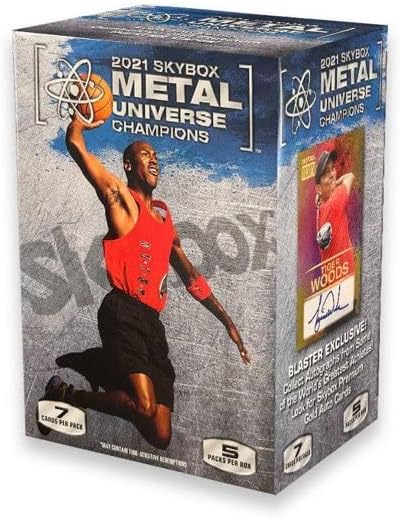 2021 Upper Deck Skybox Metal Universe Champions 5-Pack Blaster Box